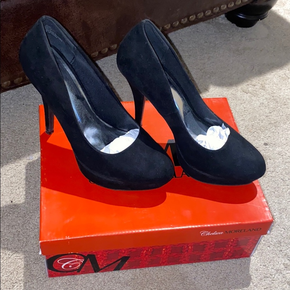Suede stilettos